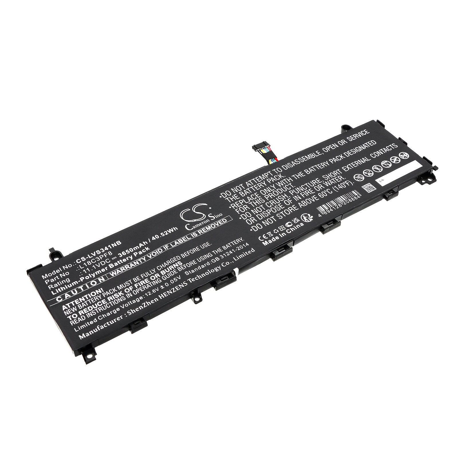 Batteri til notebook, bærbar computer til Lenovo IdeaPad S340-13IML og andre