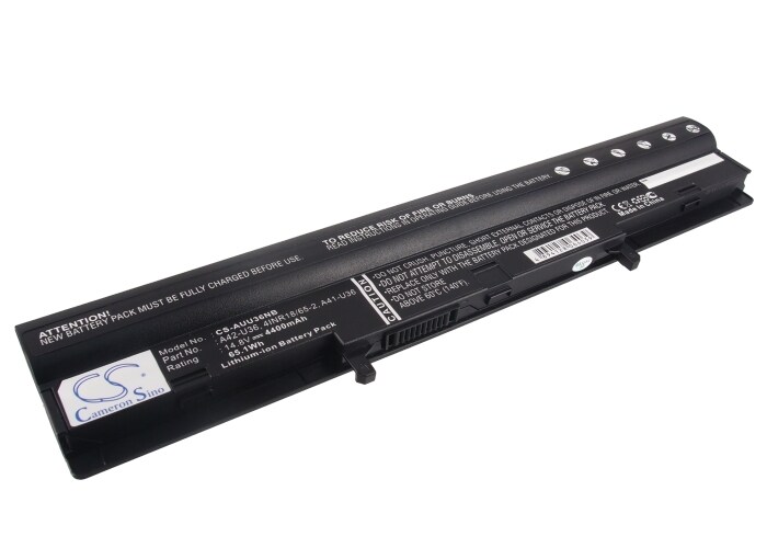 Batteri til notebook, bærbar computer til Asus U36SD, U36SD-DH51, U36SD-A1 og andre