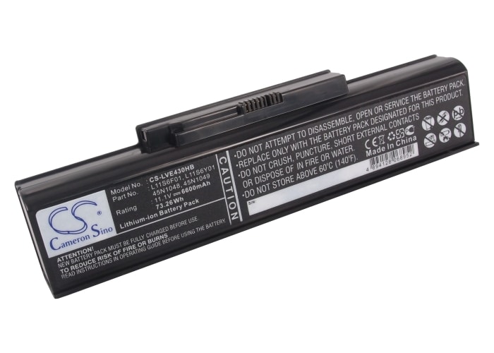 Batteri til notebook, bærbar computer til Lenovo ThinkPad Edge E43A og andre