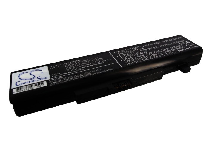 Batteri til notebook, bærbar computer til Lenovo Ideapad Y480, IdeaPad Y480A og andre