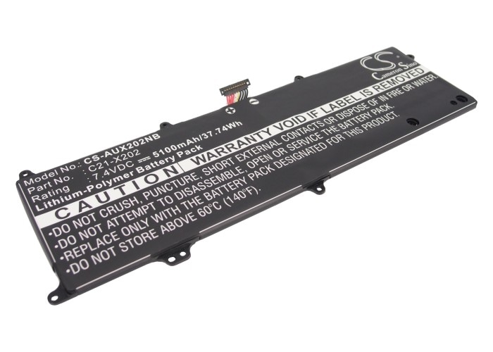 Batteri til notebook, bærbar computer til Asus VivoBook S200, VivoBook S200L3217E og andre