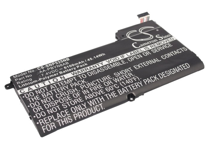 Batteri til notebook, bærbar computer til Samsung NP530U4B, NP530U4B-A01US og andre