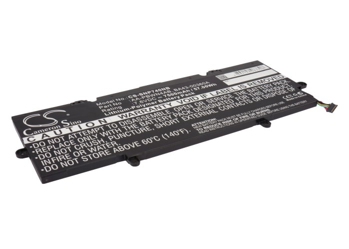 Batteri til notebook, bærbar computer til Samsung ATIV Book 7, NP740U3E, NP740 og andre