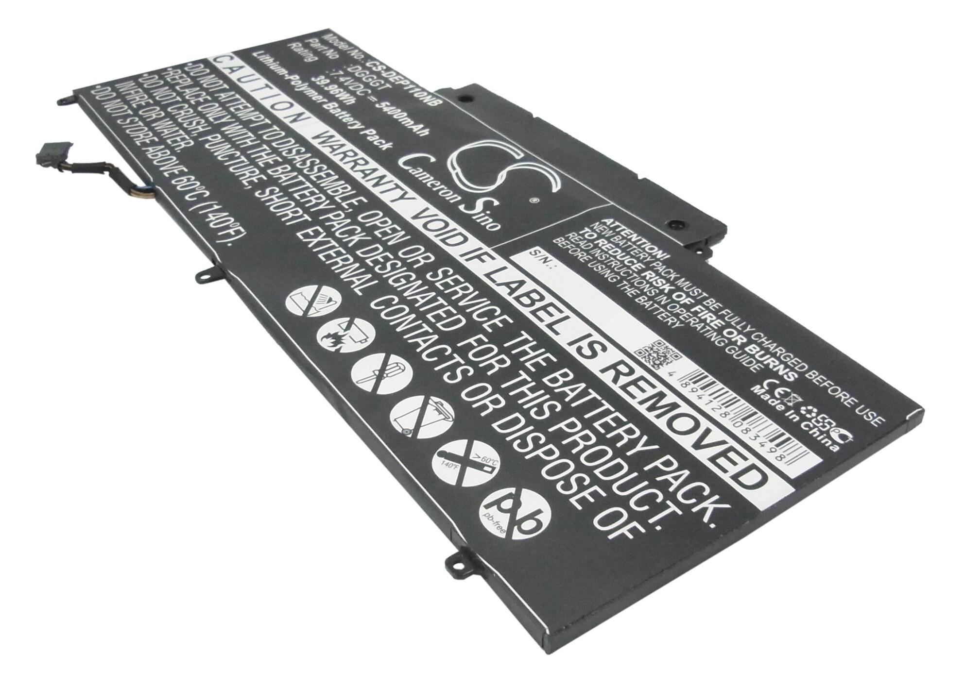 Batteri til notebook, laptop til DELL XPS 11, XPS11-1508T, XPS11R og andre.