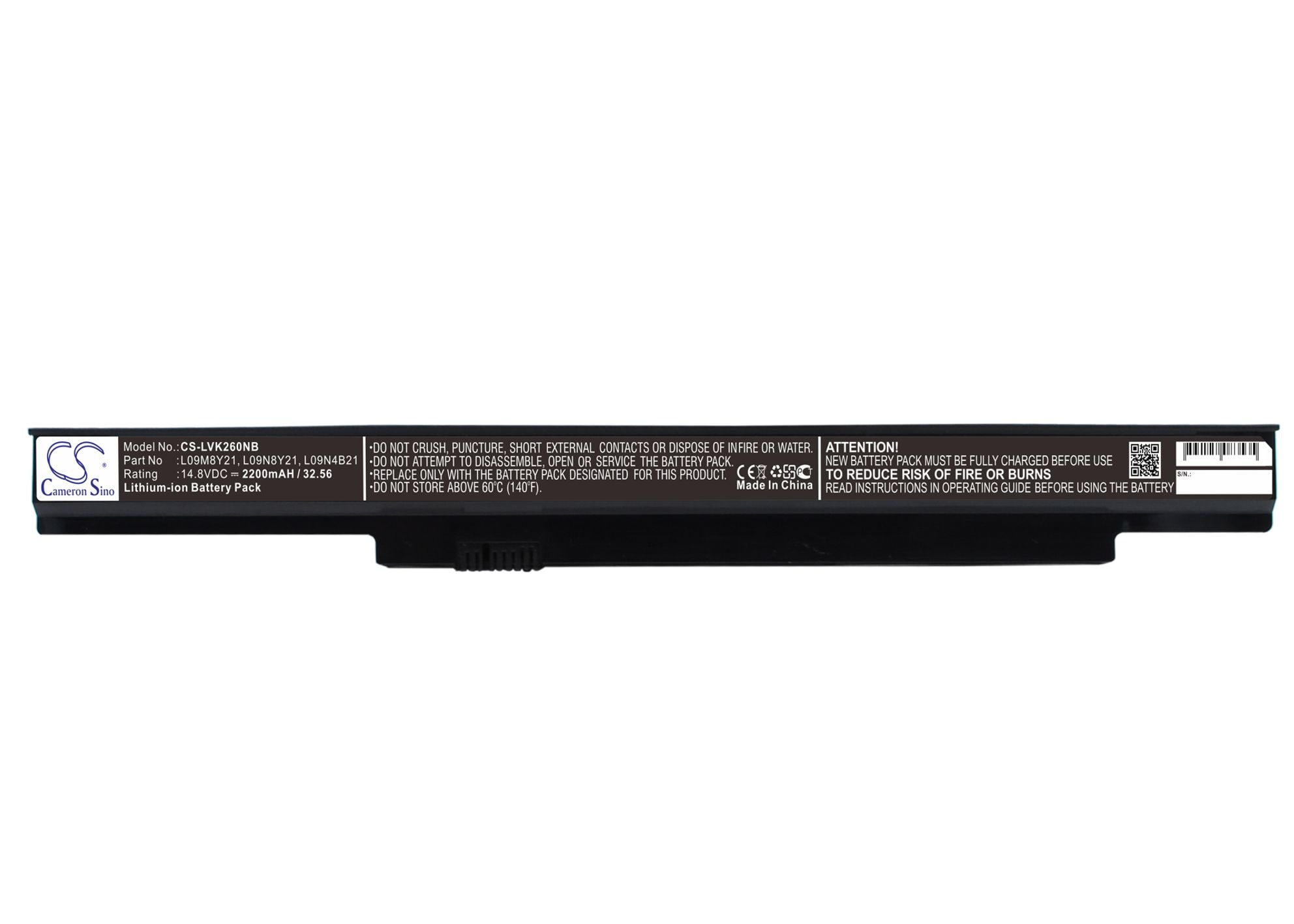 Batteri til notebook, bærbar computer til Lenovo ThinkPad K26, ThinkPad E26 og andre.