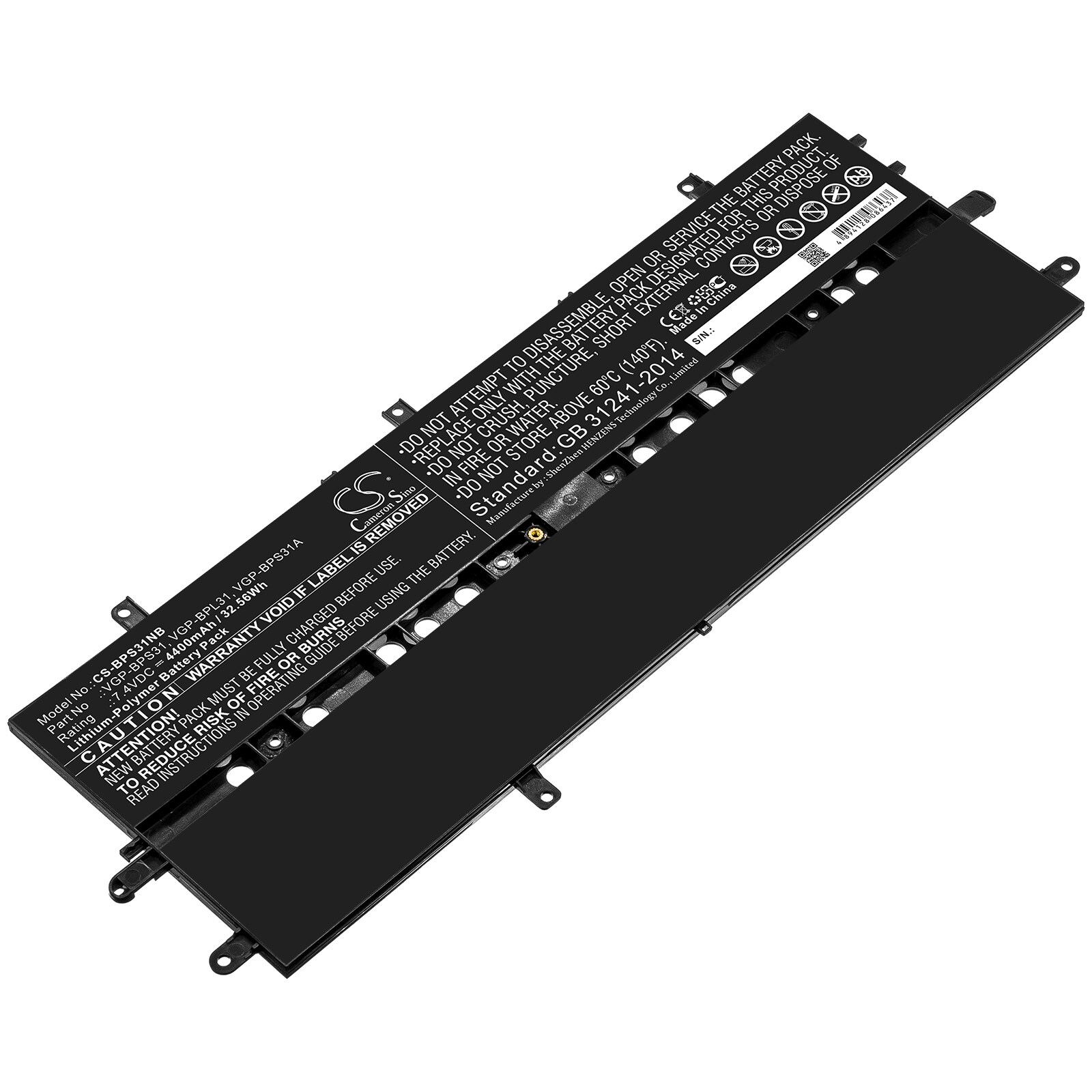 Batteri til notebook, bærbar computer til Sony VAIO Duo 11, SVD11215CW/B, SVD11215CG og andre