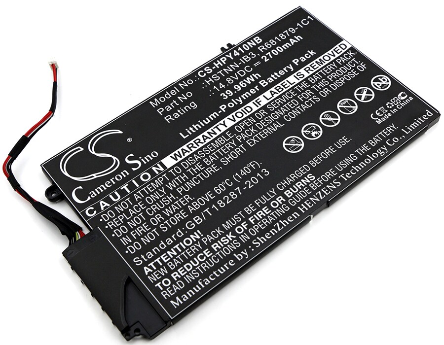 Batteri til notebook, bærbar computer til HP TouchSmart 4, EL04XL, PN-C102 og andre