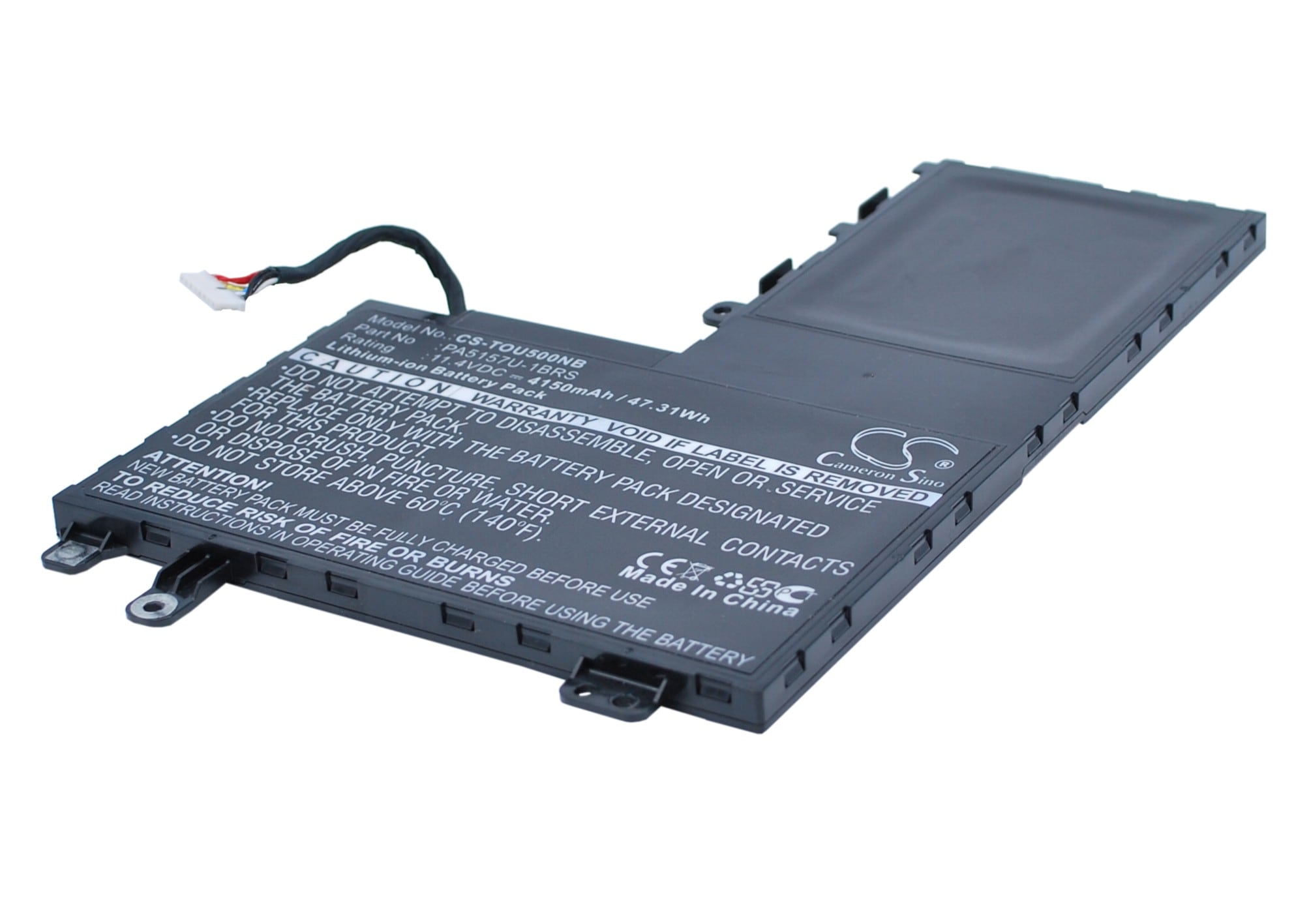 Batteri til notebook, bærbar computer til Toshiba Satellite U40T-A, Satellite M40-A og andre
