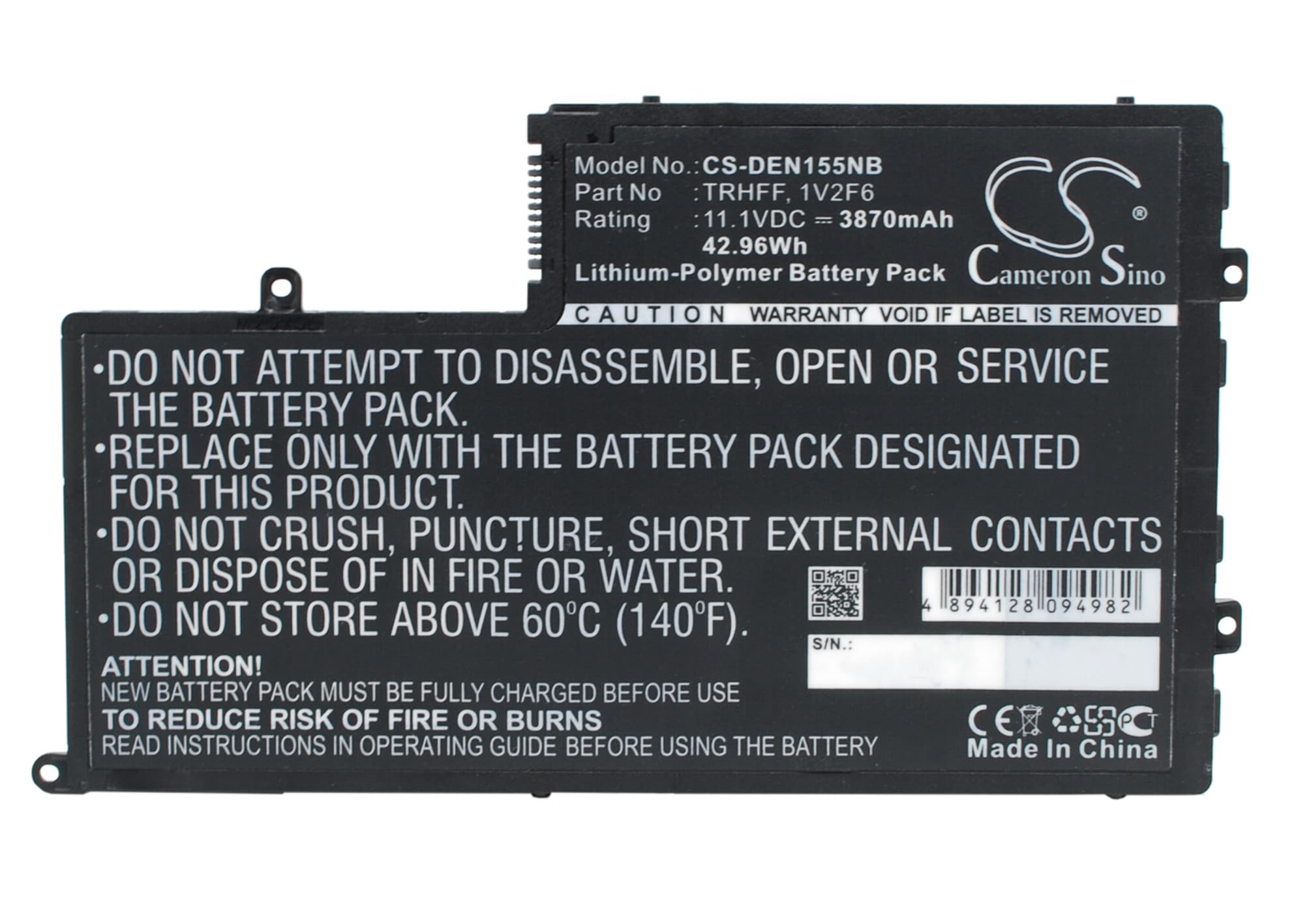 Batteri til notebook, laptop til DELL Inspiron 15, Inspiron 15 5000 og andre.