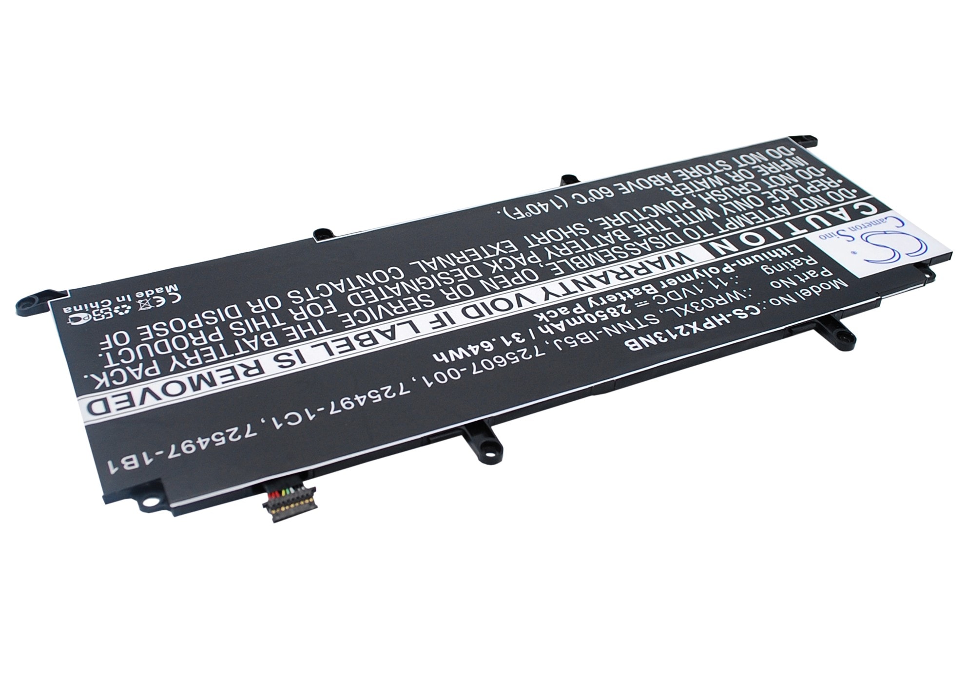 Batteri til notebook, bærbar computer til HP Split X2 13-M000, TPN-Q133 og andre