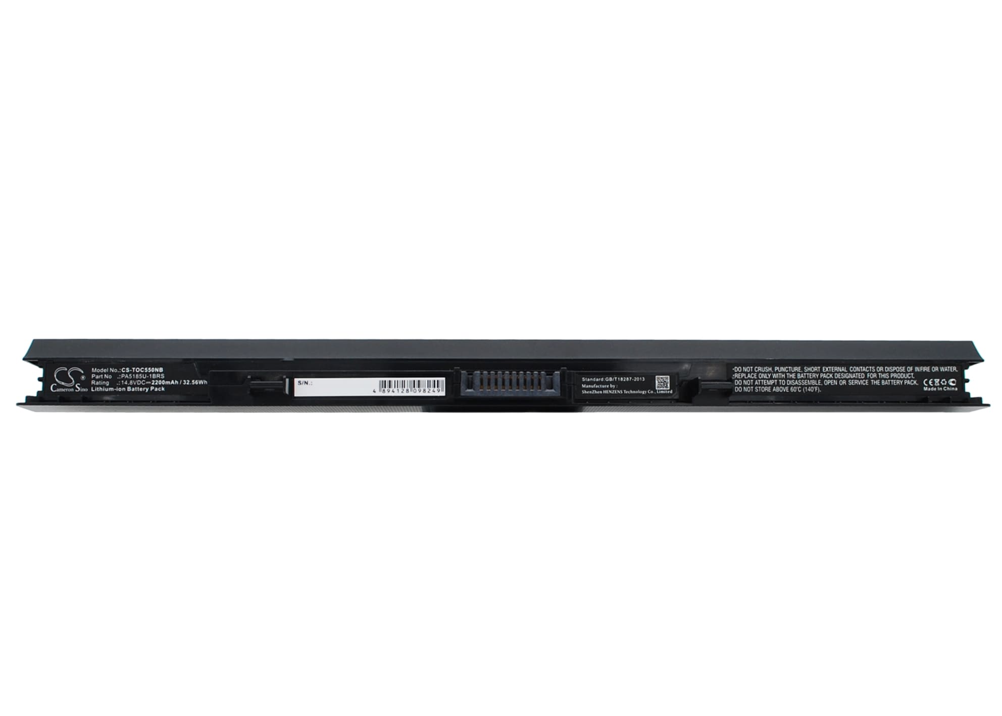 Batteri til notebook, bærbar computer til Toshiba Satellite C50, Satellite C50-B og andre