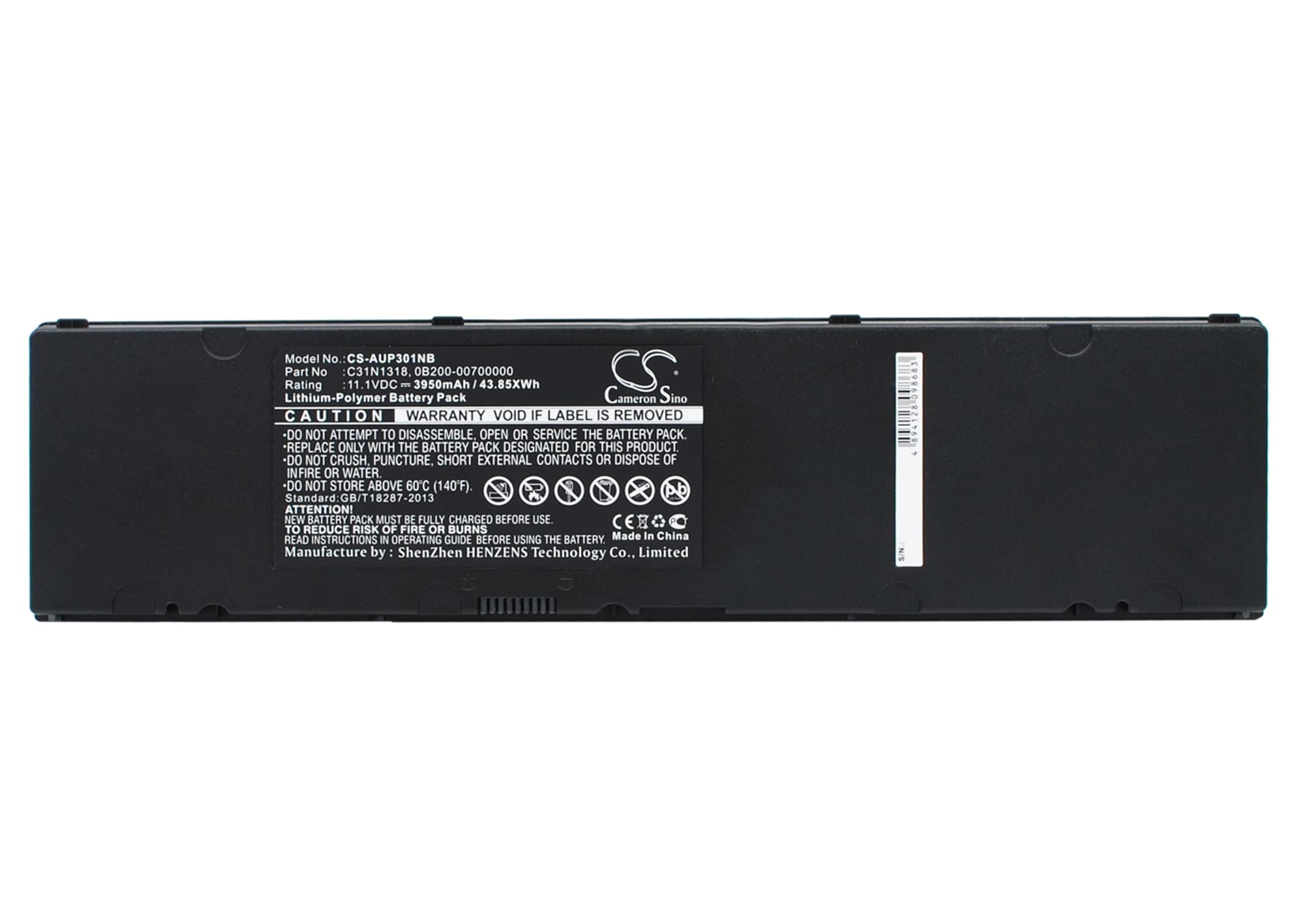 Batteri til notebook, laptop til Asus AsusPro PU301 og andre