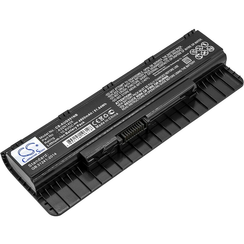 Batteri til notebook, laptop til Asus G551, G551J, G551JK og andre