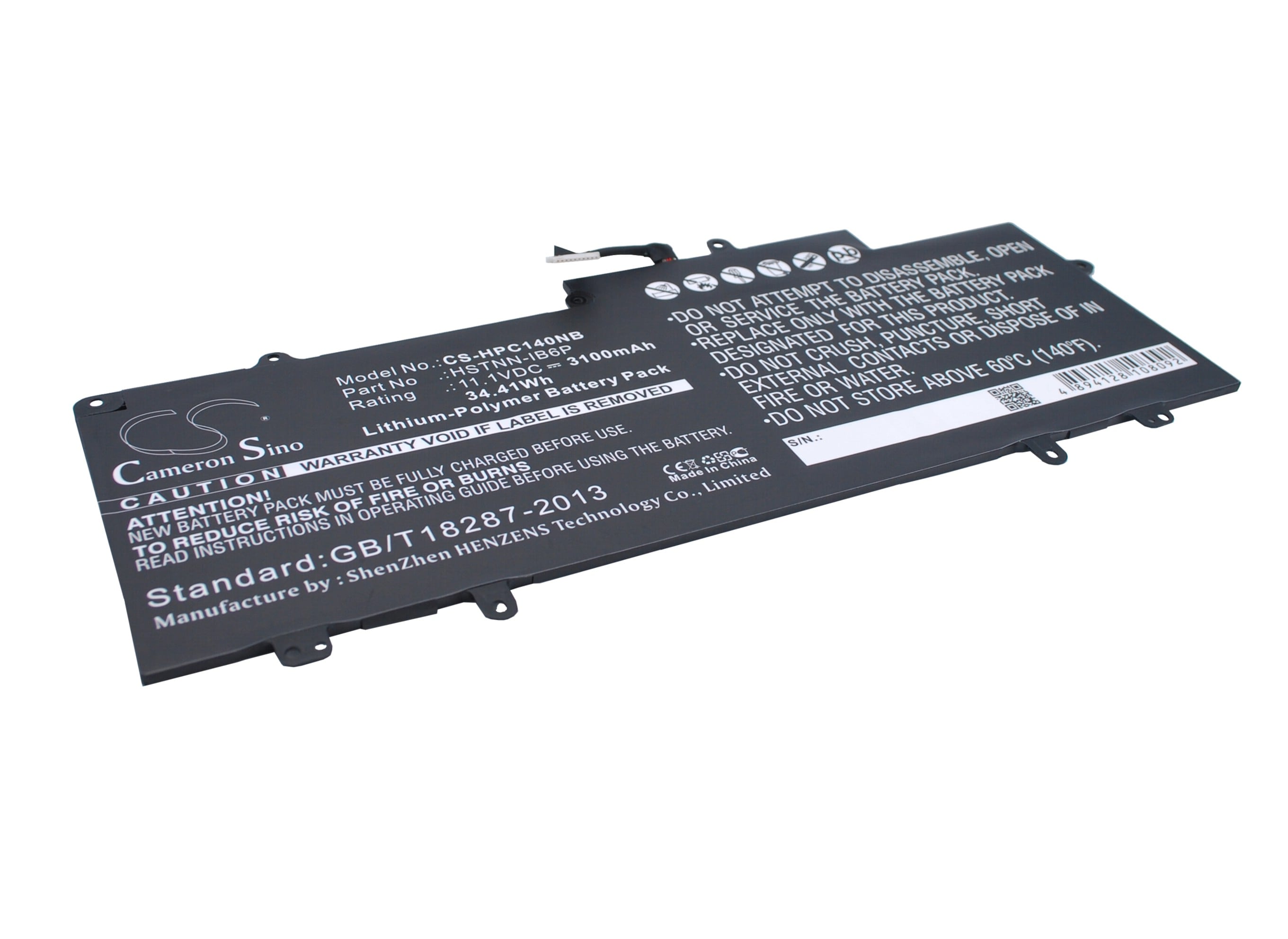 Notebook, laptop-batteri til HP Chromebook 14-X, Chromebook 14-Q og andre