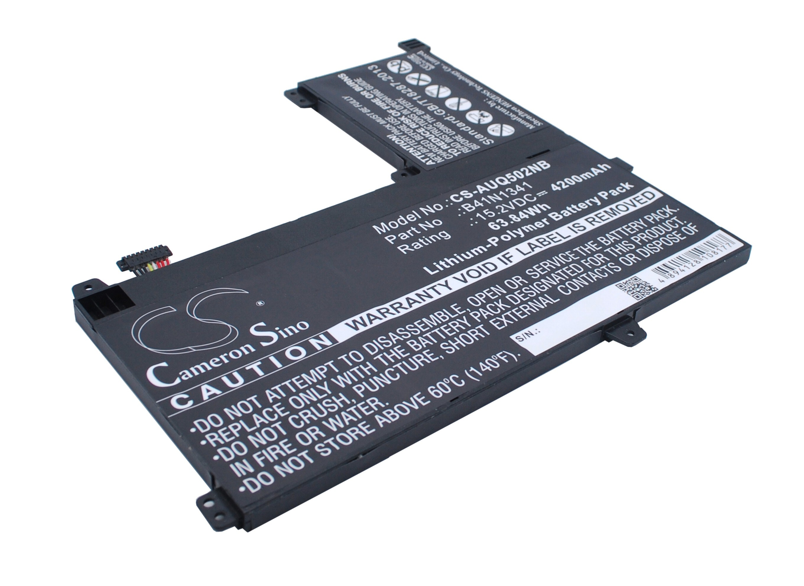 Batteri til notebook, bærbar computer til Asus Q502L, Q502LA, Q502LA-BBI5T12 og andre.
