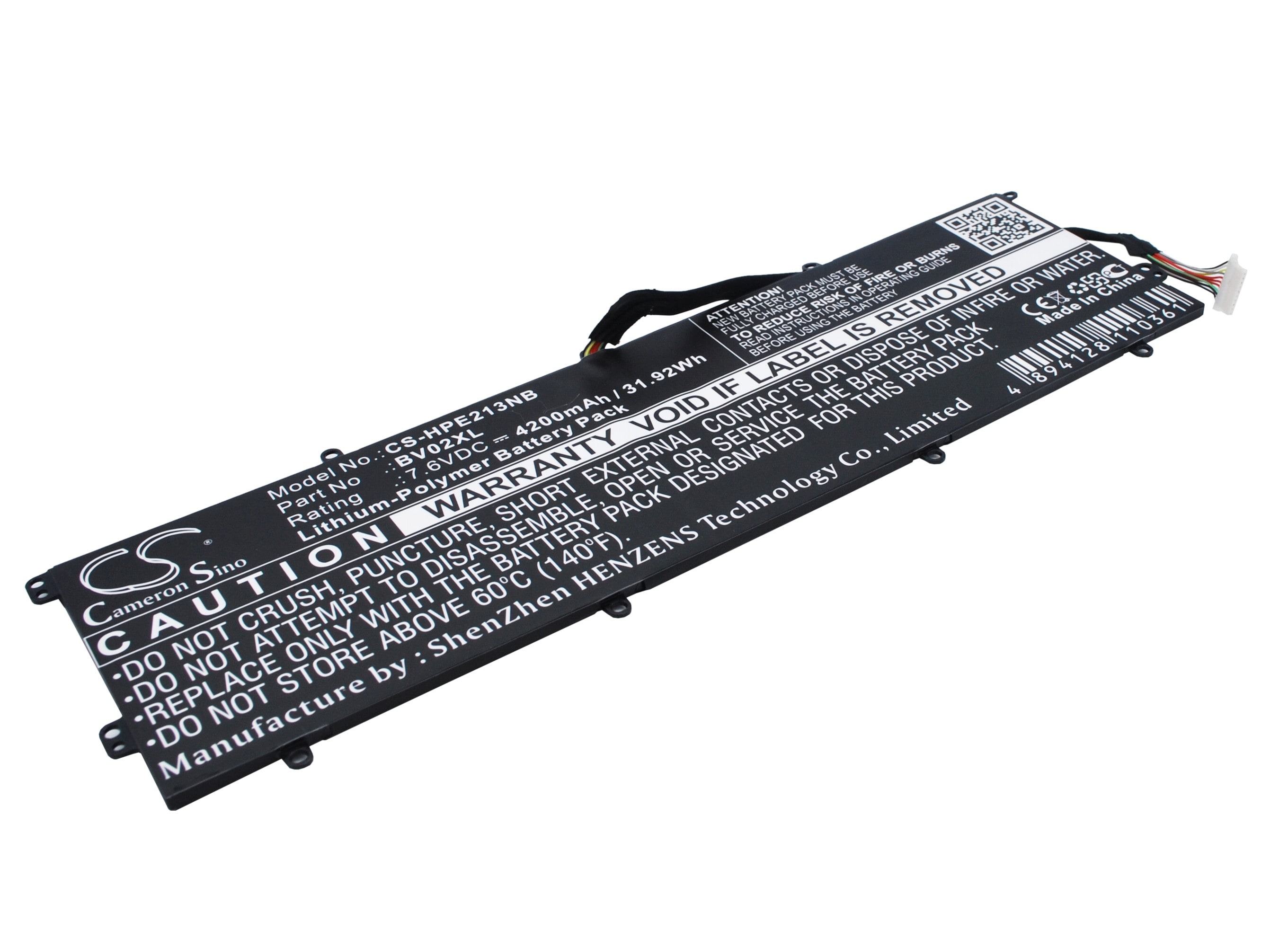 Batteri til notebook, bærbar computer til HP Envy X2 13", Envy X2 13-J000NG og andre