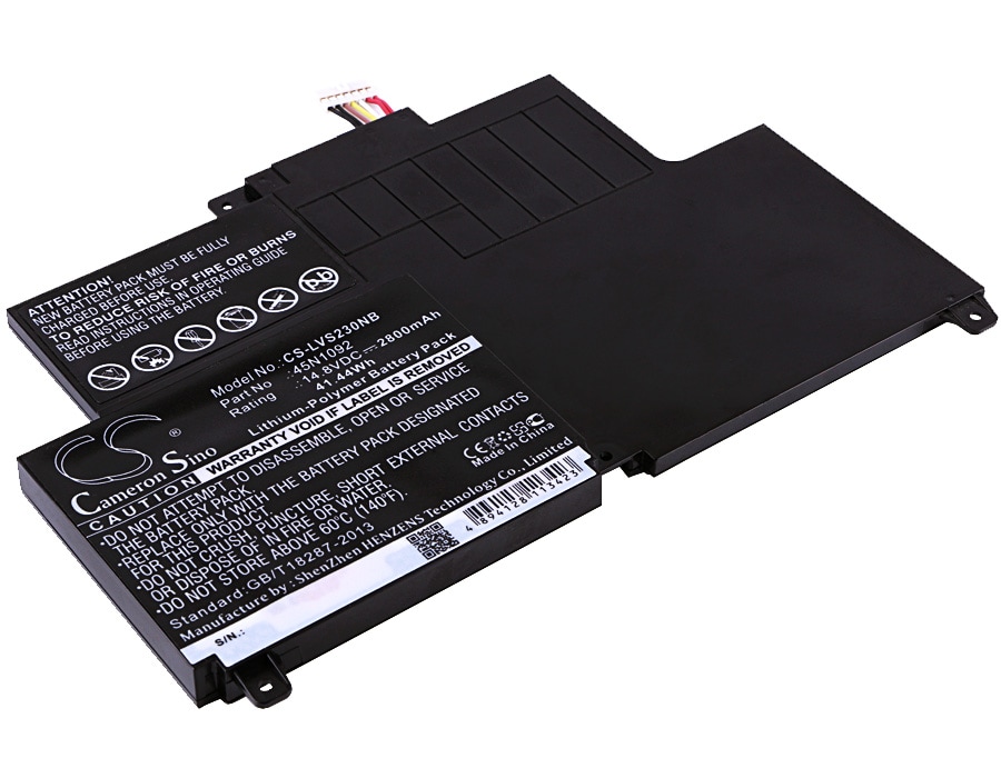 Batteri til notebook, bærbar computer til Lenovo ThinkPad S230u, ThinkPad Edge S230u og andre.