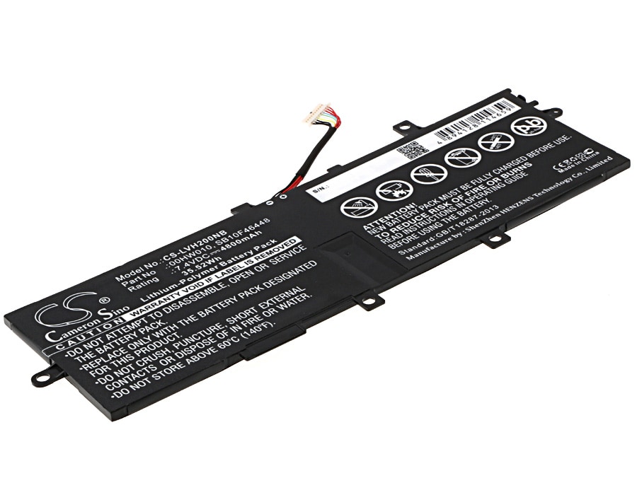 Batteri til notebook, bærbar computer til Lenovo ThinkPad Helix 2 og andre