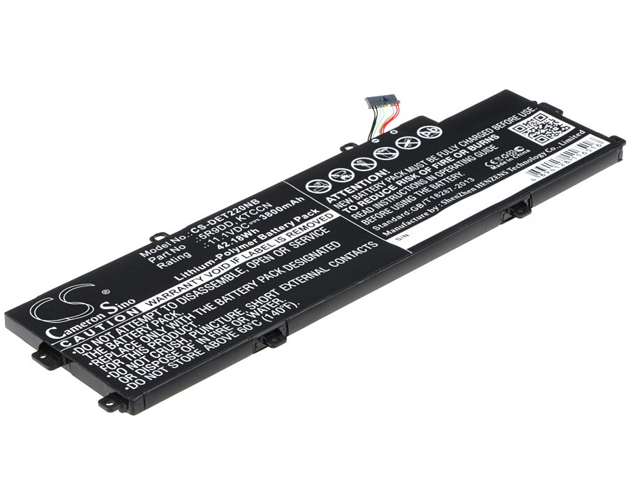 Batteri til notebook, laptop til DELL Chromebook 11 3120, P22T og andre