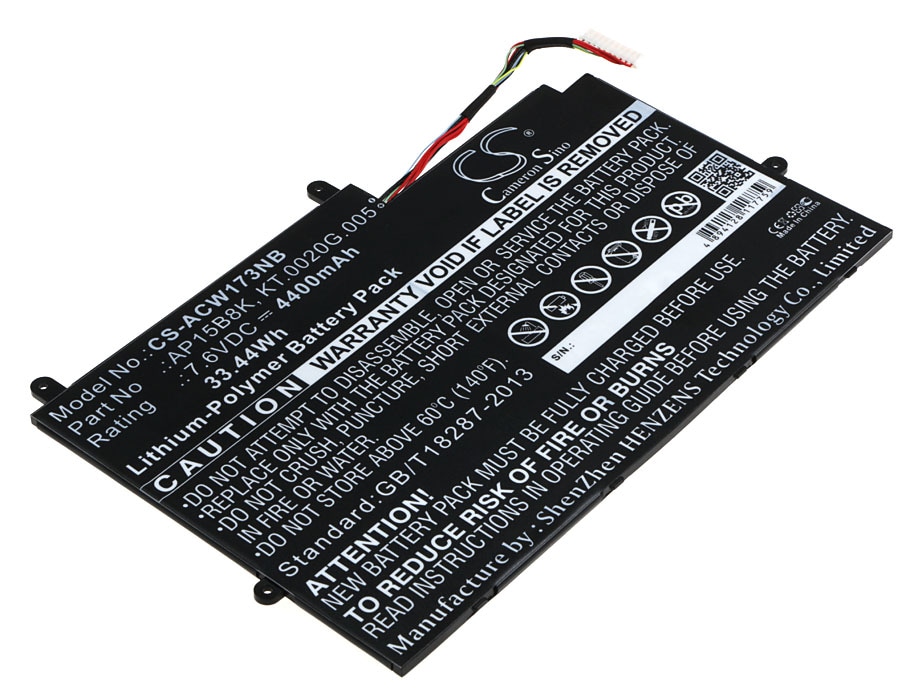 Batteri til notebook, laptop til Acer Aspire Switch 11 SW5-173, Switch 11 og andre.