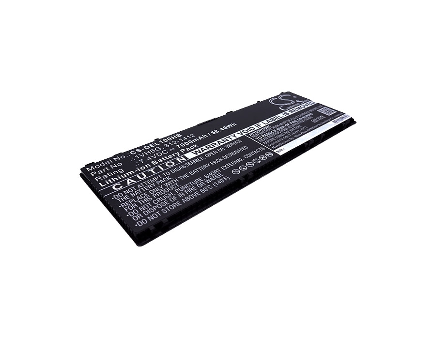 Batteri til notebook, bærbar computer til DELL Latitude 10, ST2, T05G og andre
