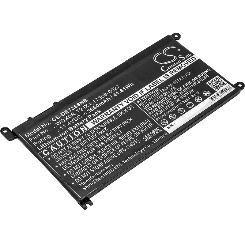 Batteri til notebook, laptop til DELL INS 13MF PRO-D1508TS og andre