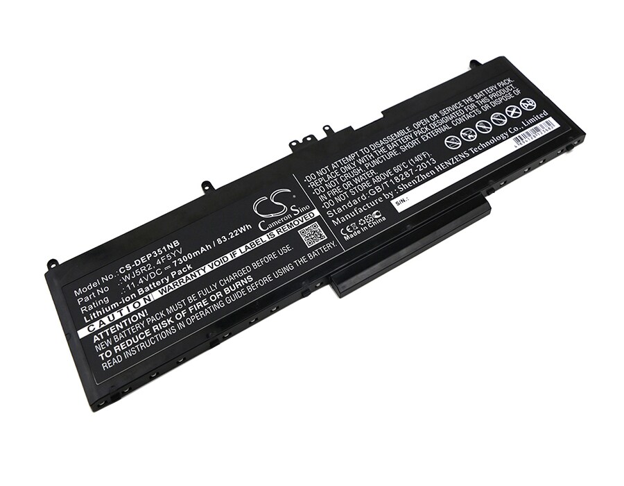 Batteri til notebook, bærbar computer til DELL Precision 3510, Latitude E5570