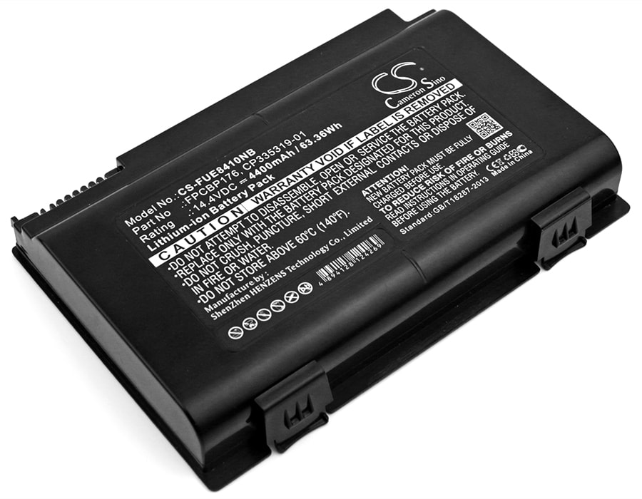 Batteri til notebook, bærbar computer til Fujitsu LifeBook E8410, LifeBook E8420 og andre