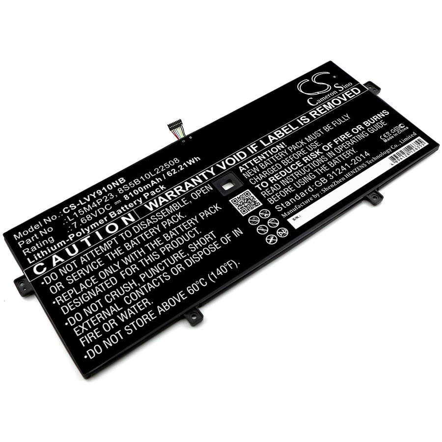 Batteri til notebook, laptop til Lenovo YOGA 910, YOGA 910-13IKB og andre.