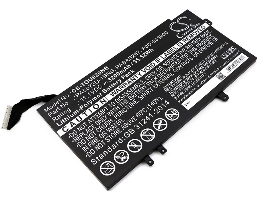 Batteri til notebook, bærbar computer til Toshiba Satellite U925t, Satellite U920t og andre