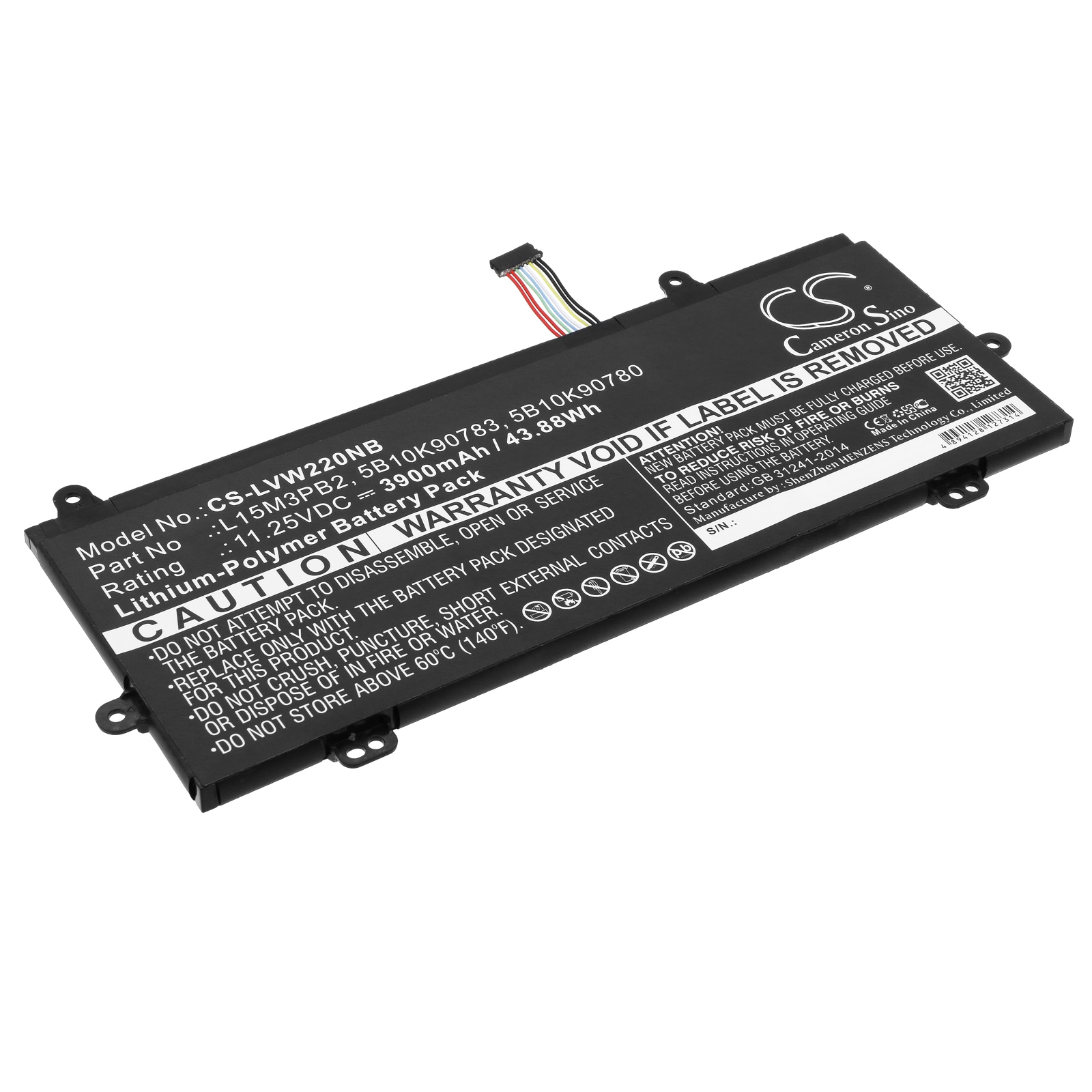Batteri til notebook, bærbar computer til Lenovo N22 Winbook, 80SF0000US og andre.