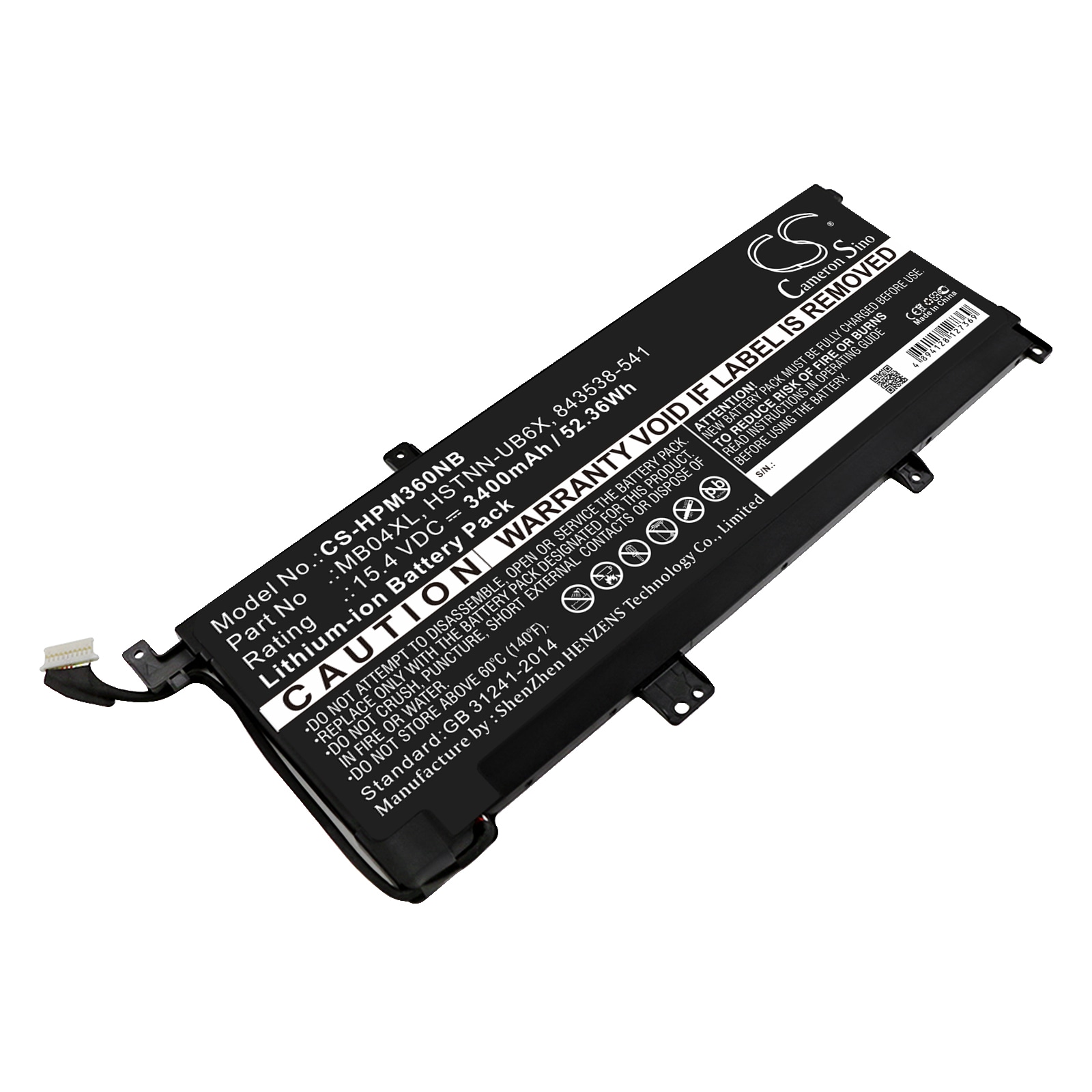 Batteri til notebook, bærbar computer til HP Envy X360 M6, M6-AQ105DX, M6-AQ003DX og andre