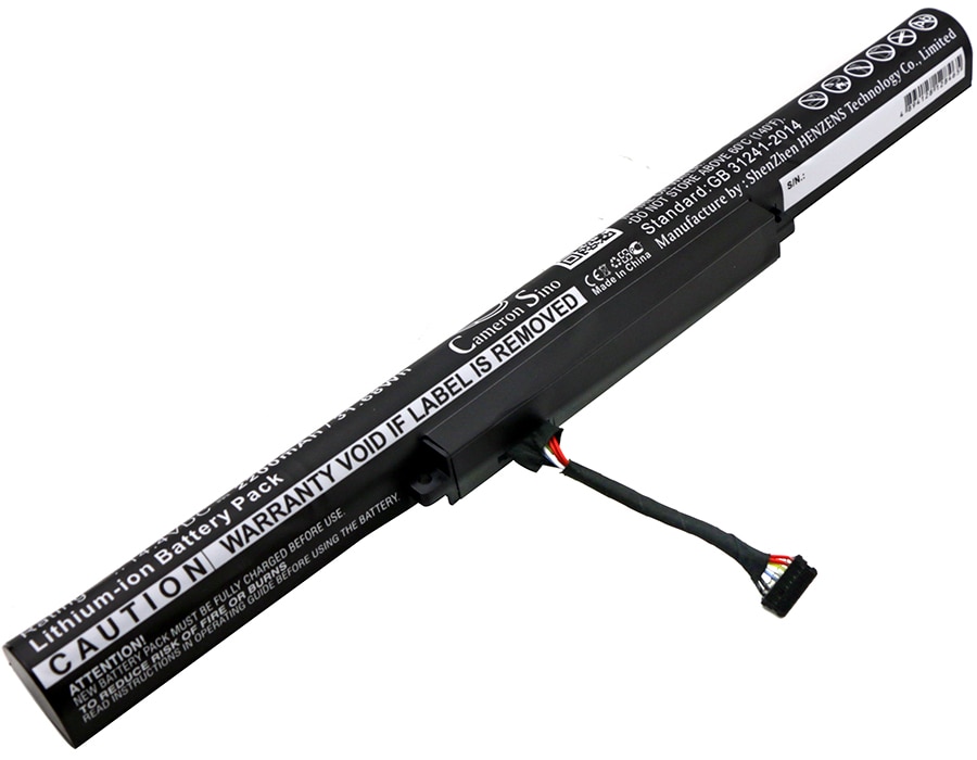 Batteri til notebook, bærbar computer til Lenovo XiaoXin V4000, Y50C, Z51 og andre