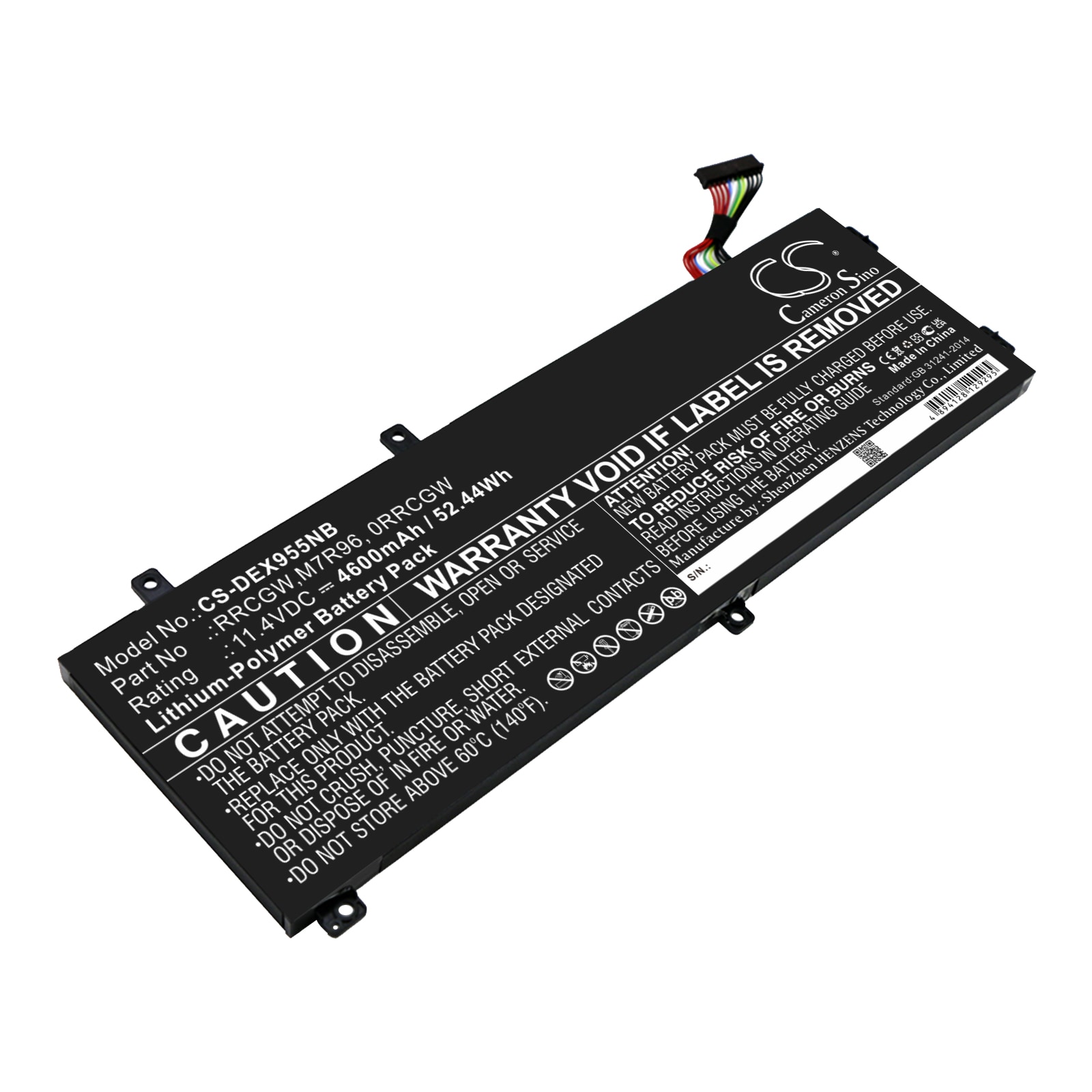 Batteri til notebook, laptop til DELL Precision 15 5510, Precision 15-5520 og andre.