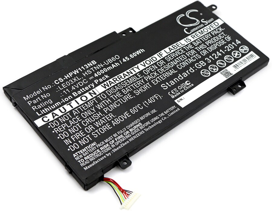 Batteri til notebook, bærbar computer til HP Envy x360 M6-W, Pavilion X360 13-S000 og andre