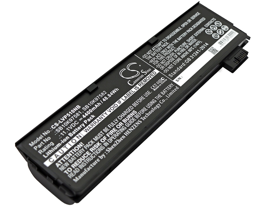 Batteri til bærbar computer, Lenovo ThinkPad P51S, ThinkPad T470 m.fl. / Laptopbatteri