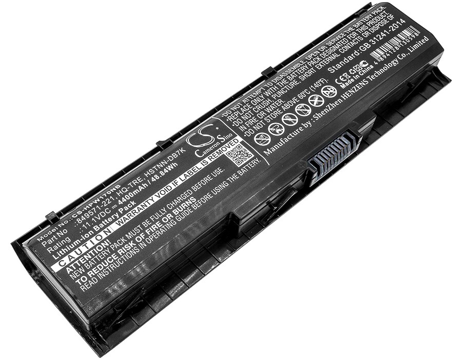 Batteri til notebook, bærbar computer til HP Omen 17-w000, Omen 17-w002ng og andre
