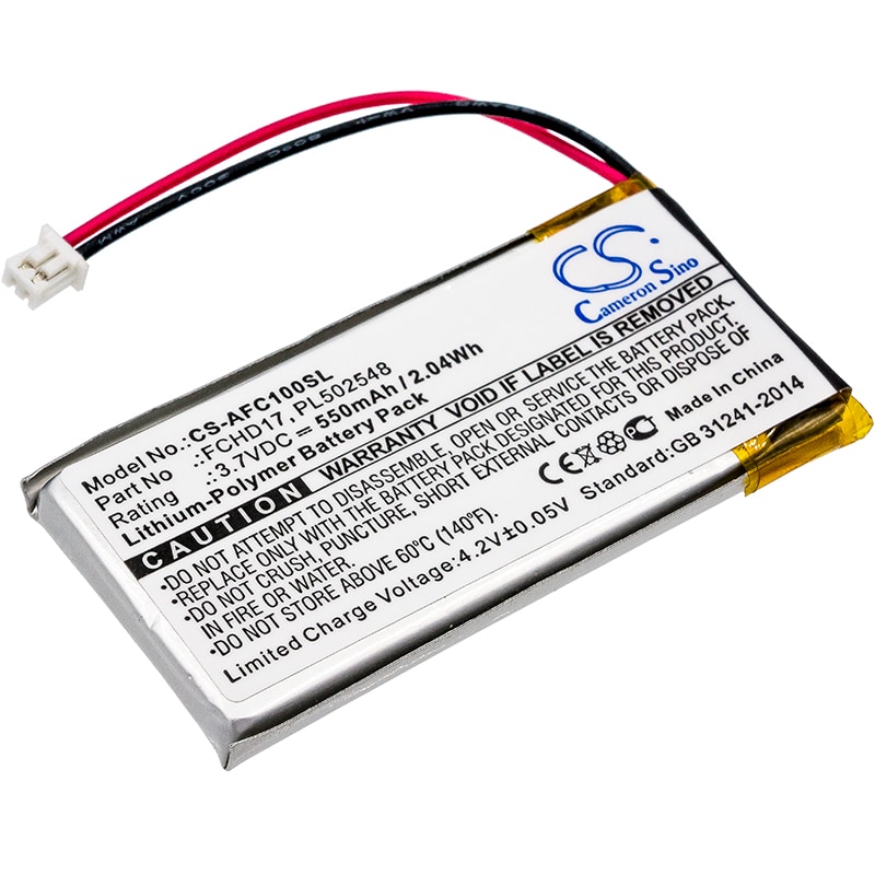 Batteri til kamera til ACME FlyCamOne HD, CarC, FlyCamOne 720p