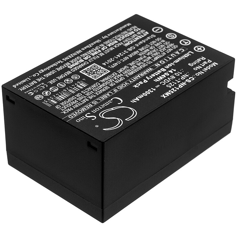 Batteri til kamera til Fujifilm mellemformat GFX, GFX 50S