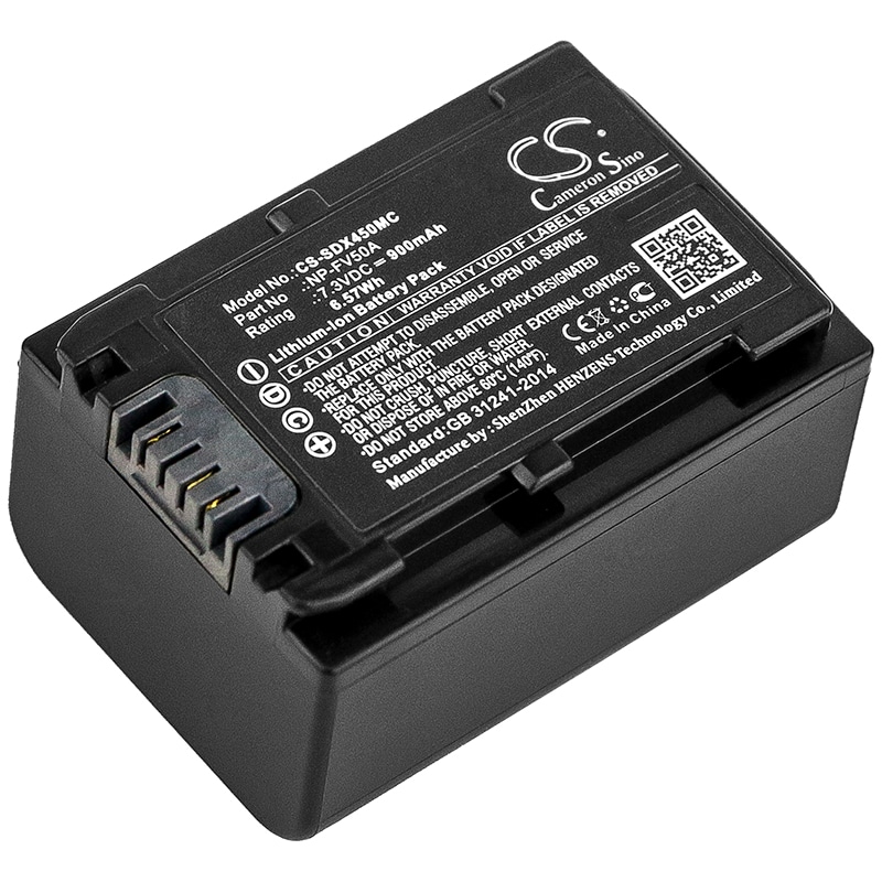 Batteri til kamera til Sony FDR-AX40, FDR-AX45, FDR-AX60 osv.