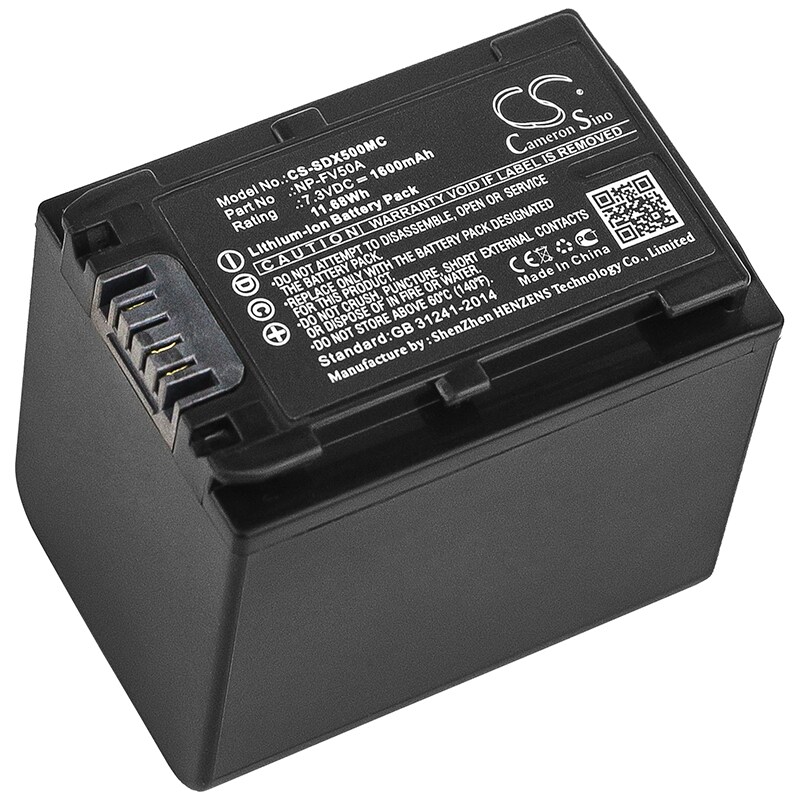 Batteri til kamera til Sony FDR-AX40, FDR-AX45, FDR-AX60 osv.