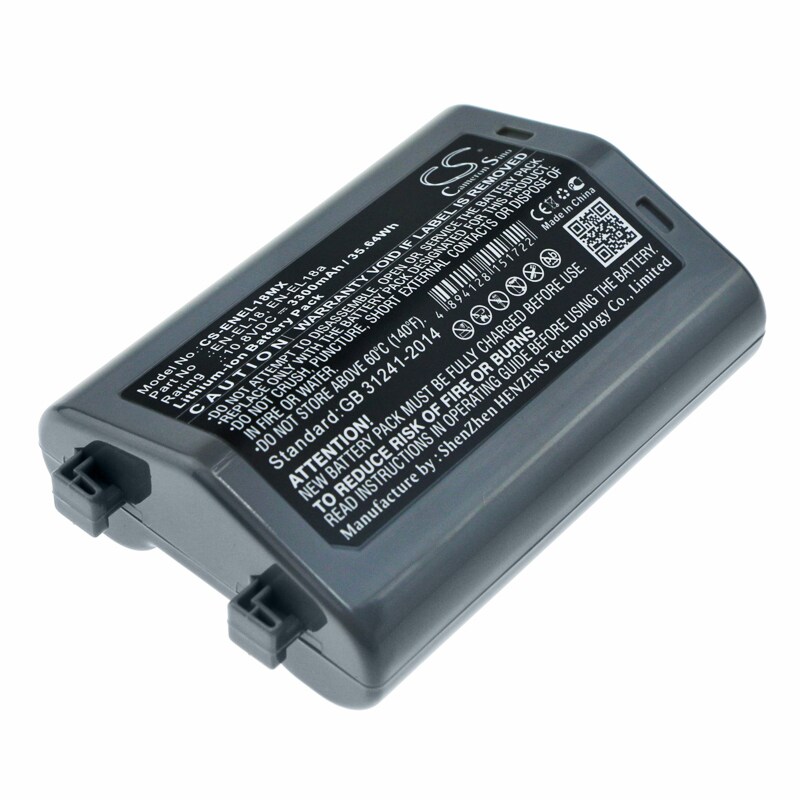 Batteri til kamera til Nikon D4 DSLR, D4S, D5 osv.