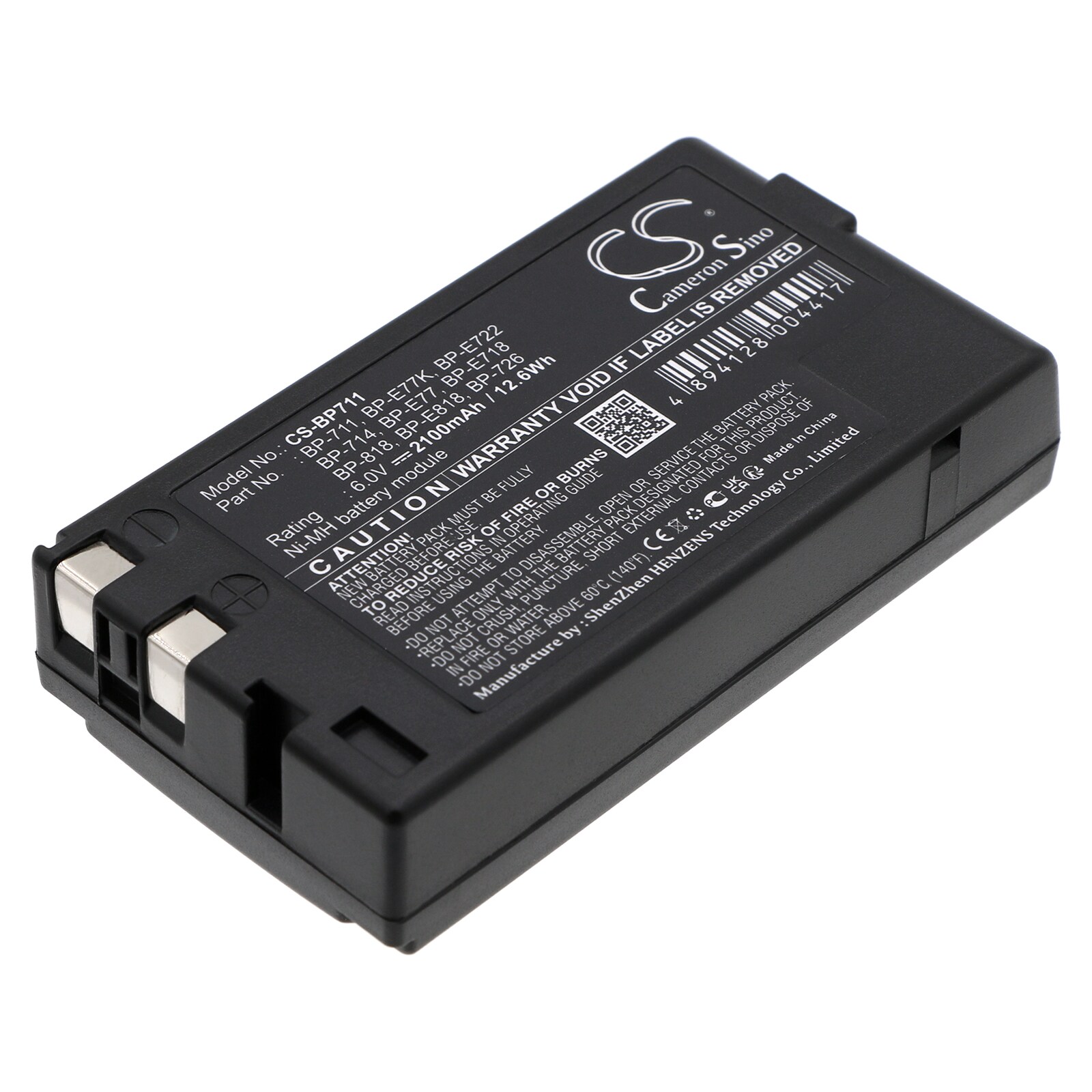Batteri til kamera til Canon E61, ES900, ES180 osv.