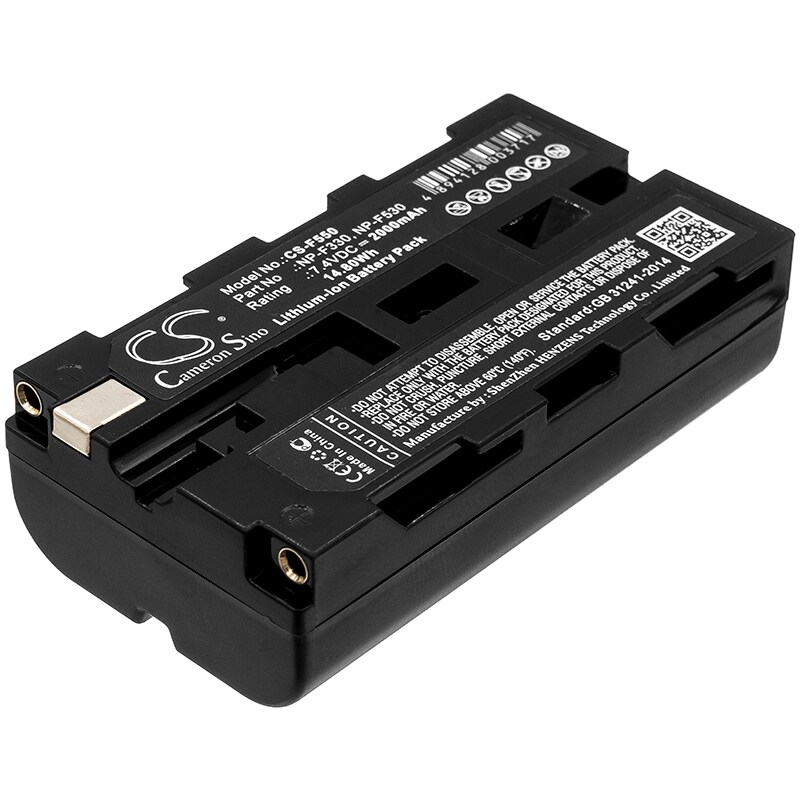 Batteri til kamera til Sony CCD-SC7, CCD-SC9, CCD-TR12 osv.