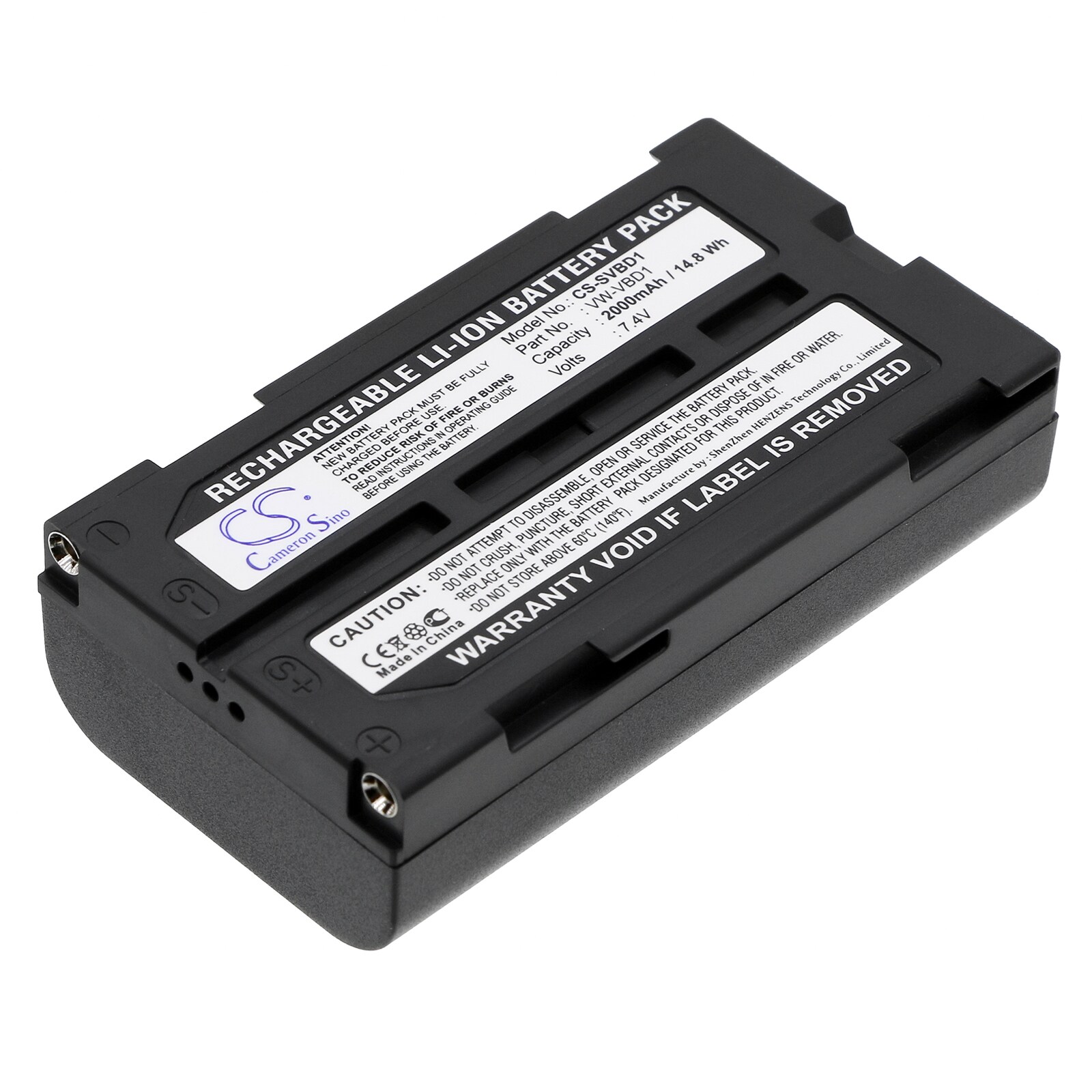 Batteri til kamera til RCA CC8251, Pro 598, Pro 698H osv.