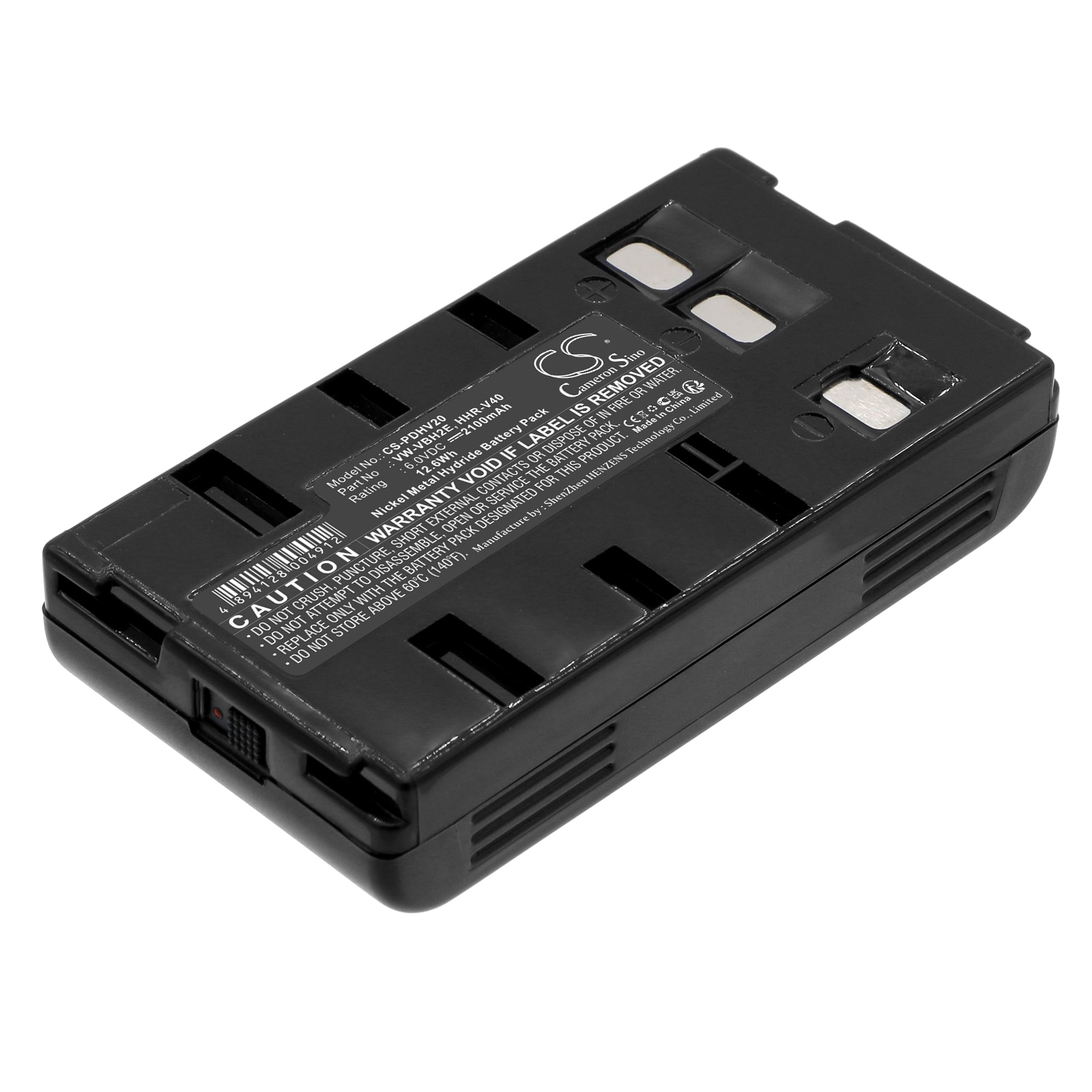 Batteri til kamera til RCA AutoShot CC-1000, AutoShot CC-1650, AutoShot CC-174 osv.