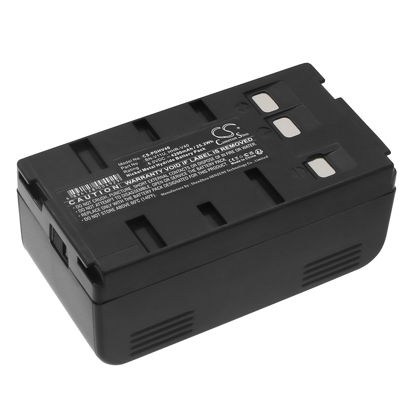 Batteri til kamera til RCA AutoShot CC-1000, AutoShot CC-1650, AutoShot CC-174 osv.