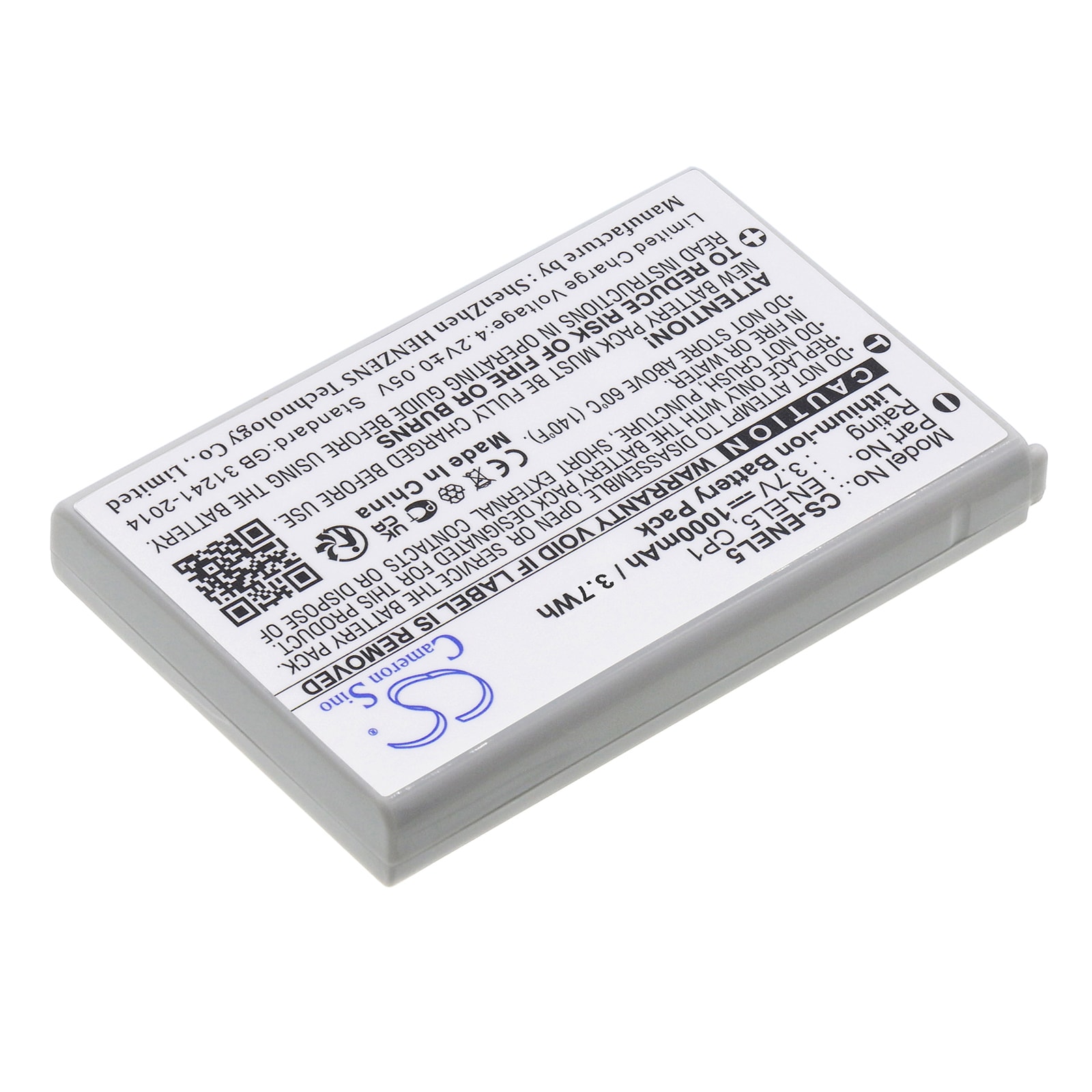 Batteri til kamera til NIKON Coolpix P100, Coolpix P510, Coolpix P520 osv.