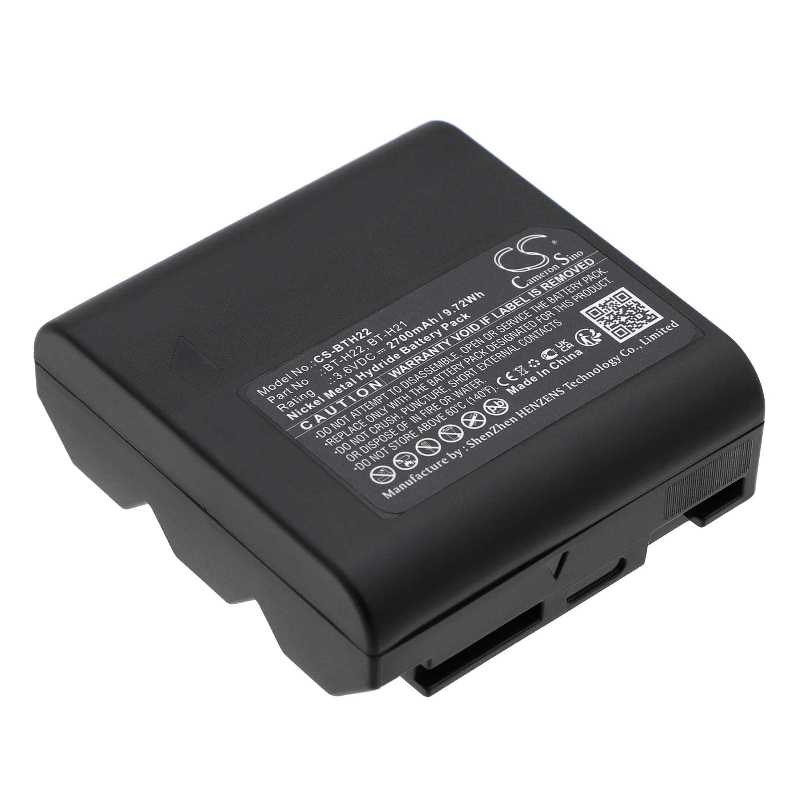 Batteri til kamera til Sharp VL-AH131S, VL-AD260U, VL-E780 og andre