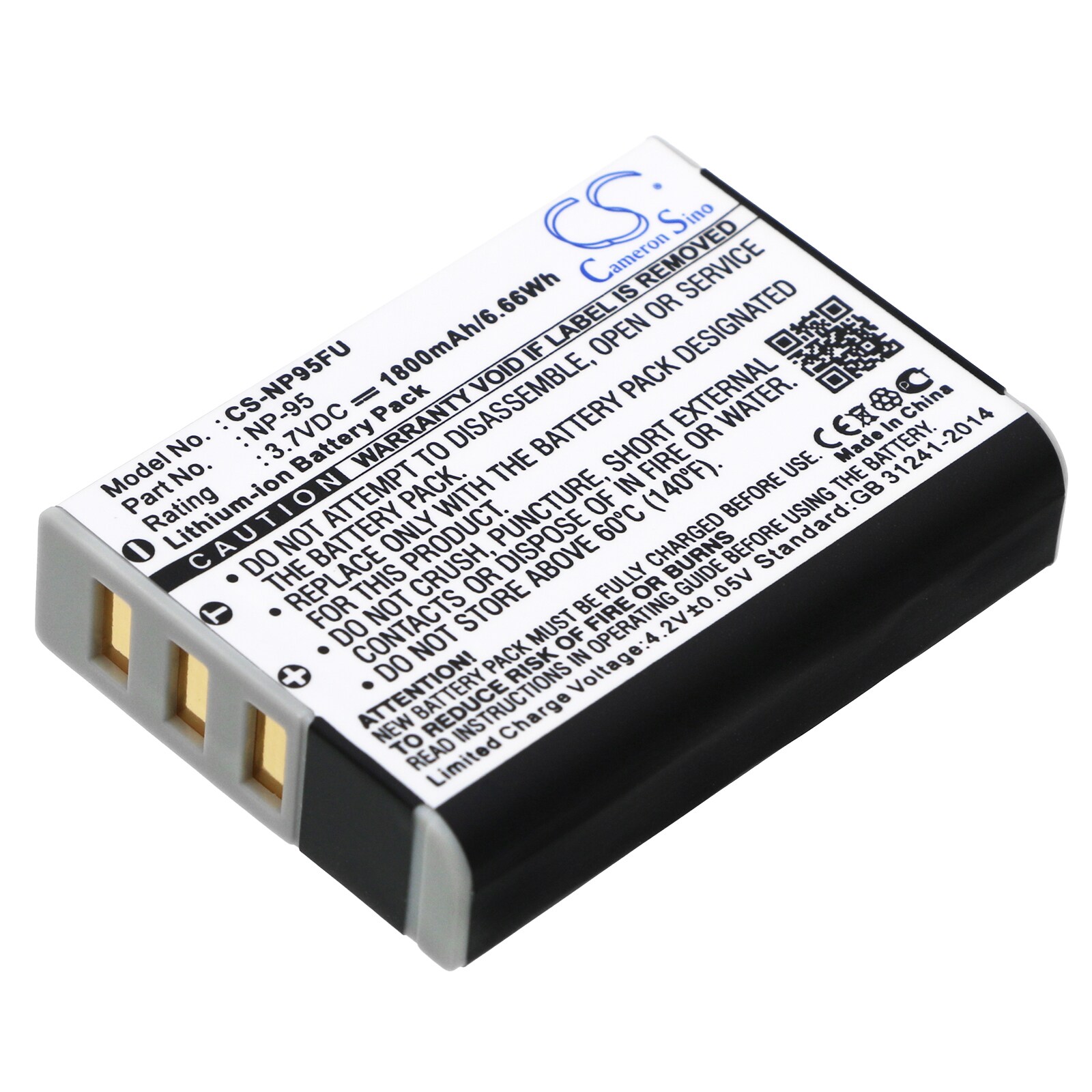 Batteri til kamera til Ricoh GXR, GXR-S10, GXR-A12
